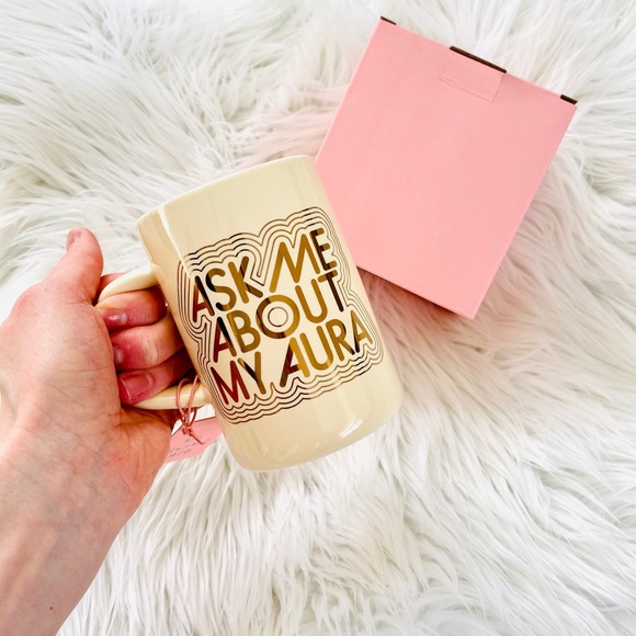 ban.do Other - Ban.do Ask Me About My Aura Ceramic Mug | 13 oz